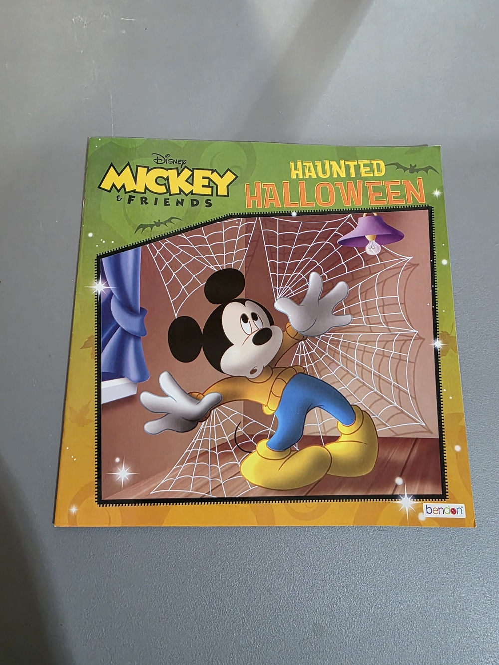 Disney Mickey Friends Haunted Halloween Paperback Book